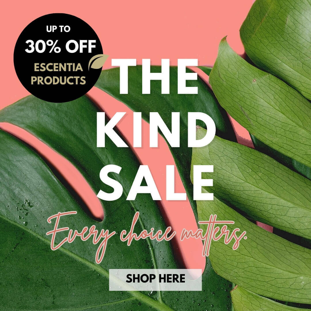 Up to 30% off Escentia Products